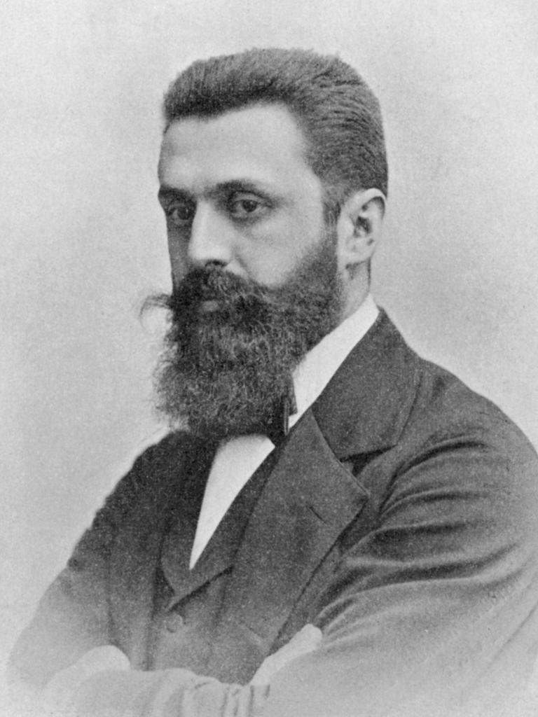 Theodor Herzl, Begründer der politischen Zionismus