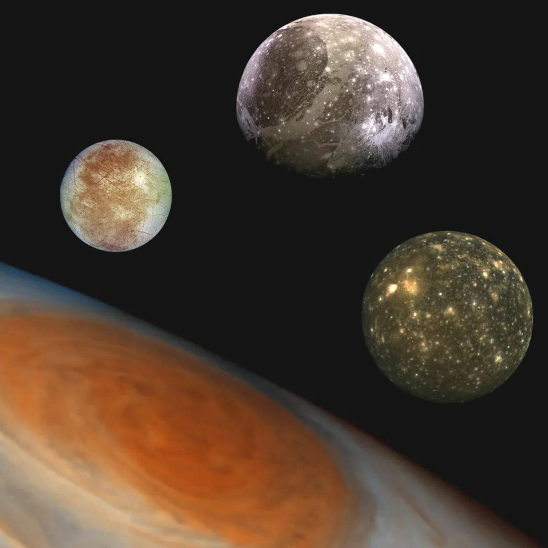 Die Schwerkraft macht's - Planeten und viele Monde sind eine runde Sache