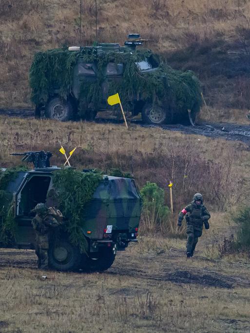 Europäische Soldaten nehmen an der Militärübung MILEX24 teil.