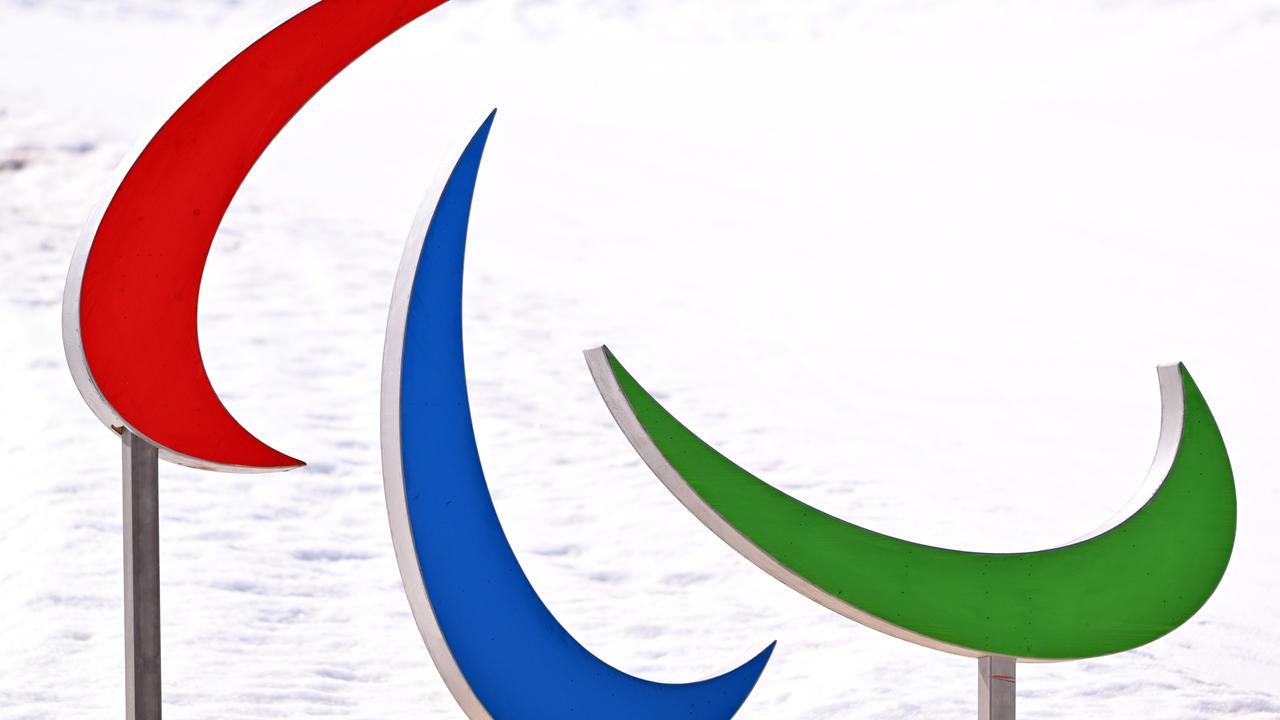 Das Logo der Paralympics.