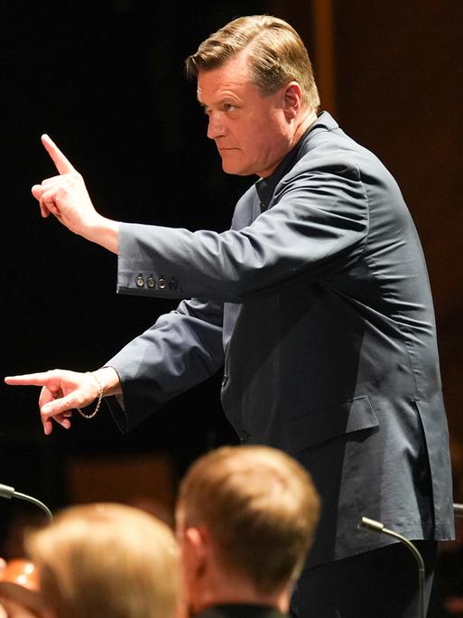 Dirigent Christian Thielemann beim Neujahrskonzerts der Wiener Philharmoniker.