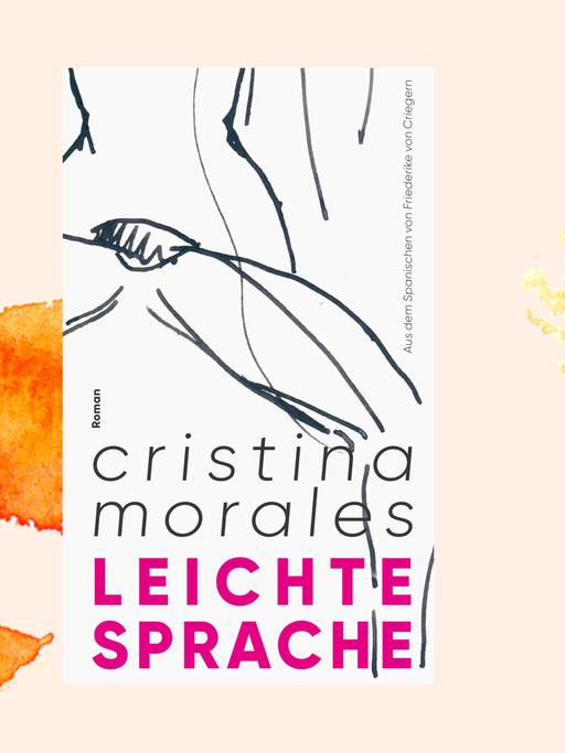 Das Cover des Buches "Leichte Sprache" von Christina Morales zeigt die Illustration einer Frau.