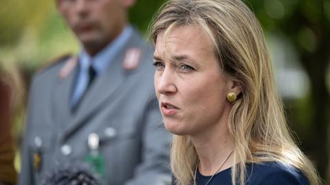 Eine Nahaufnahme der SPD-Politikerin Siemtje Möller