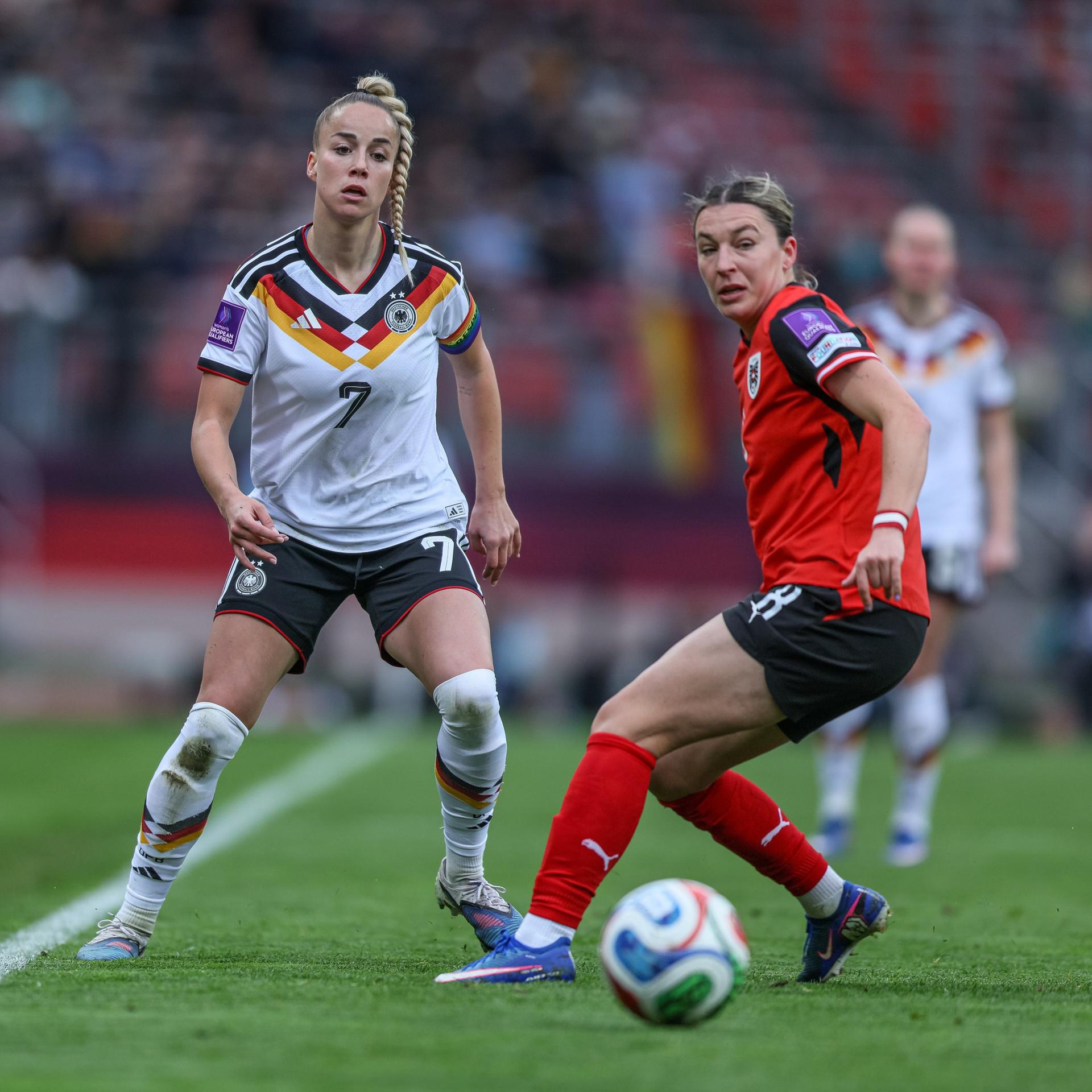 Fußball-WM-Qualifikation 2027 - Deutsches Frauen-Nationalteam siegt 5:1 gegen Österreich