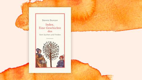 Das Cover zeigt auf einer mittelalterlichen Illustration zwei Gelehrte um einen Baum, an dem Buchstaben wachsen.