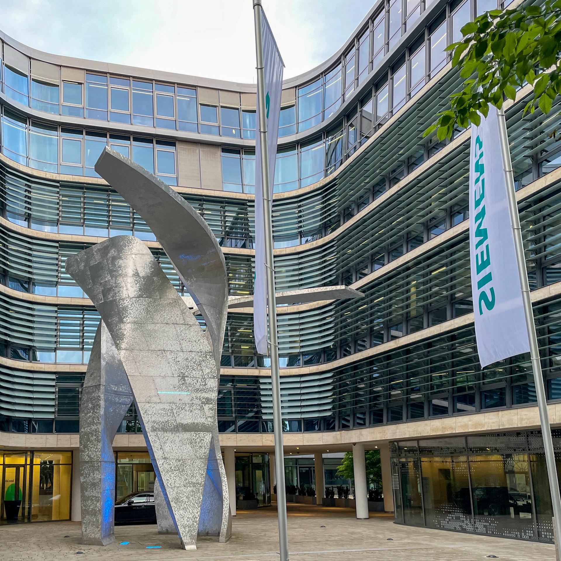 Die Siemens-Zentrale in München