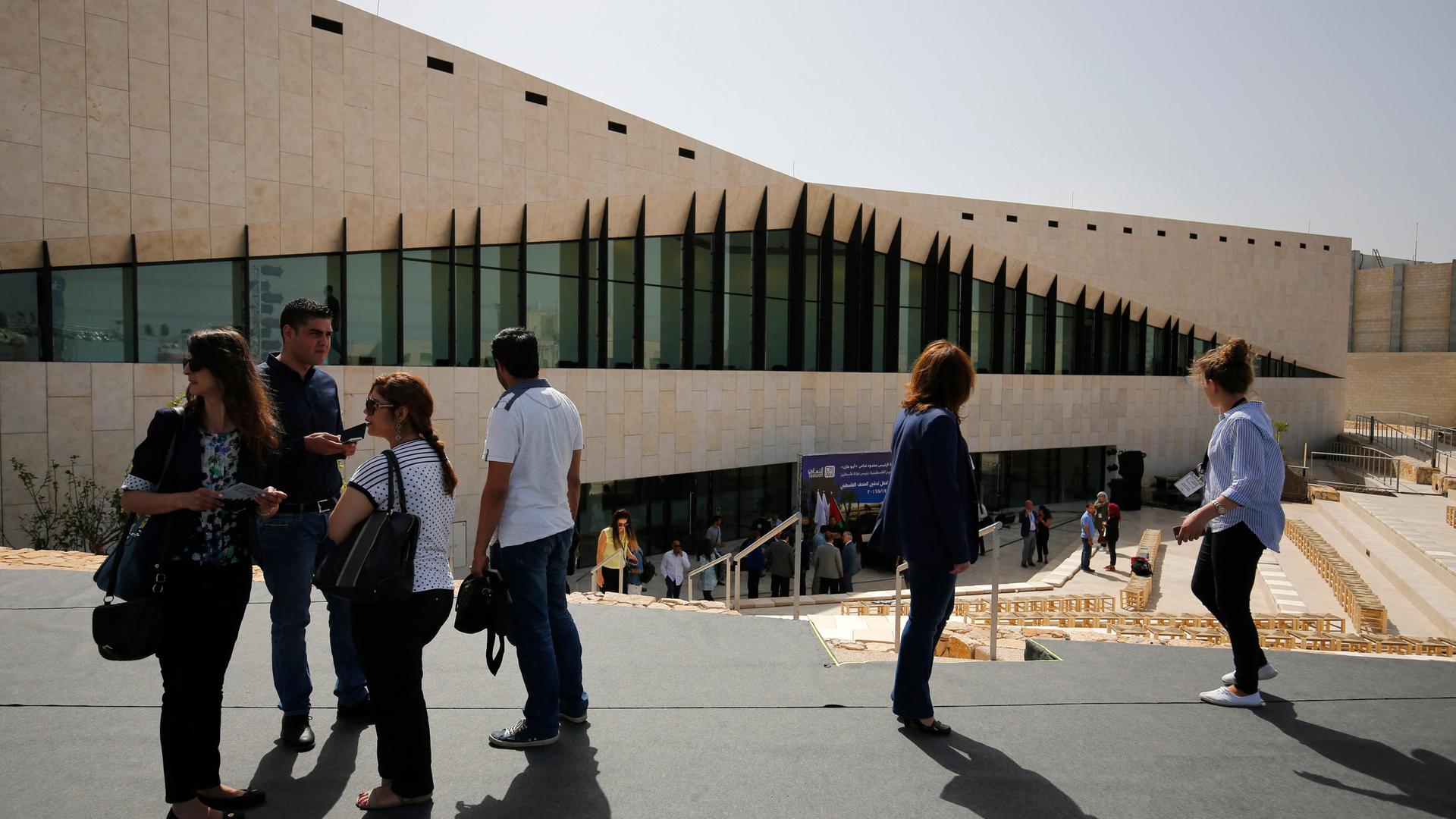 Palästinensisches Museum in der Stadt Bir Zait  im Westjordanland, in der Nähe von Ramallah.