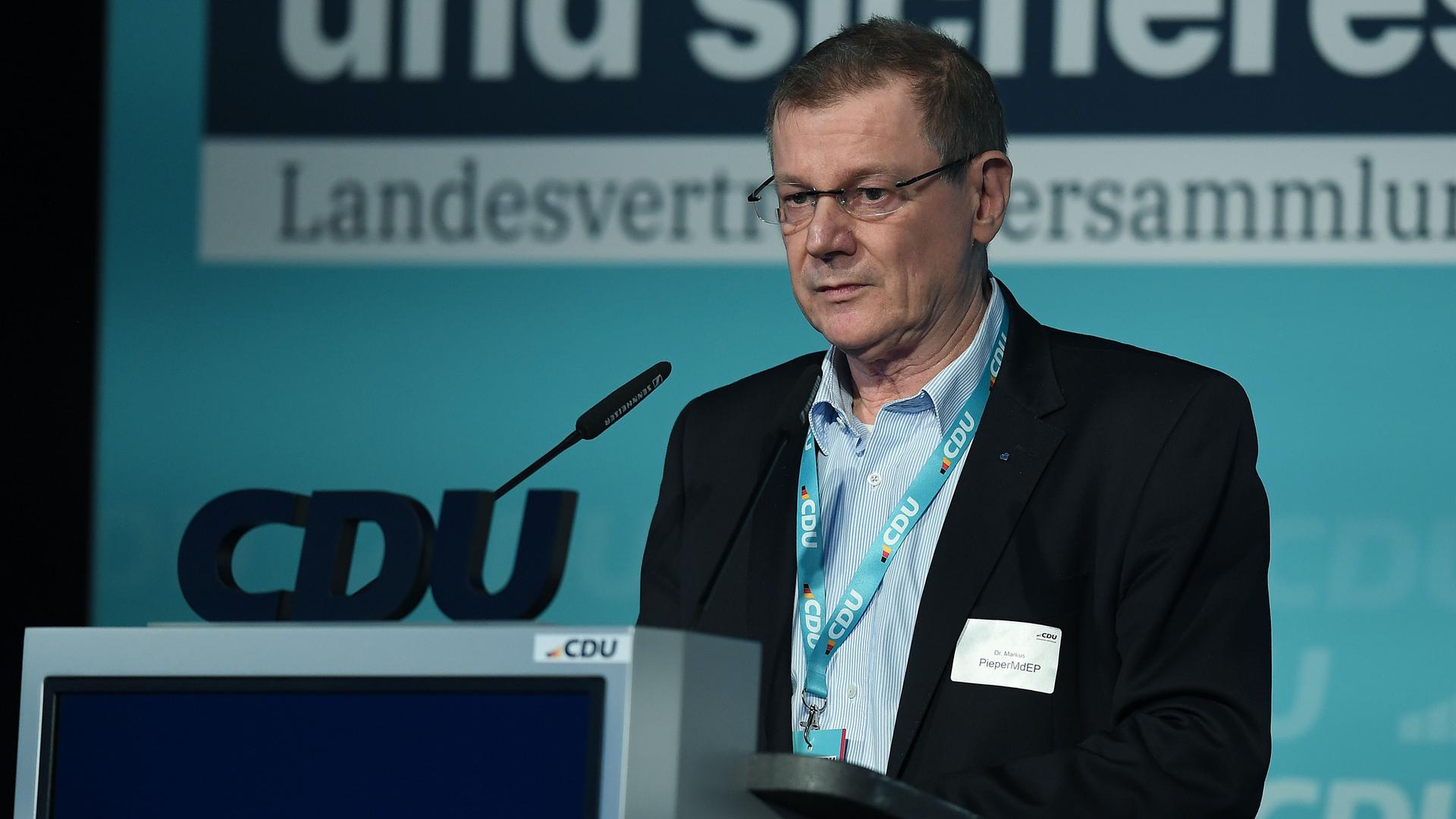 Markus Pieper, CDU-Politiker und Mitglied des Europäischen Parlaments