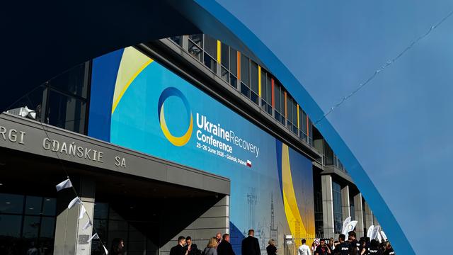 Danzig: Die Wiederaufbau-Konferenz für die Ukraine (Ukraine Recovery Conference/URC) 2026 findet auf dem Messegelände AmberExpo statt. 