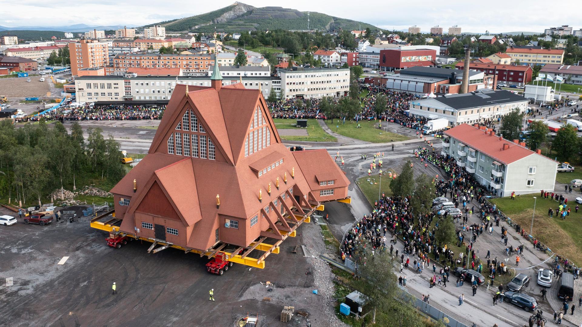 Die Kirche von Kiruna wird versetzt
