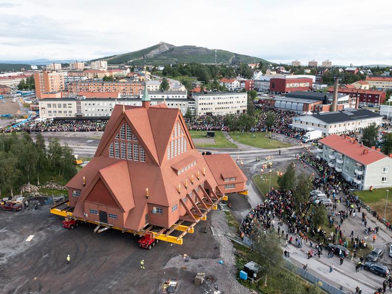 Die Kirche von Kiruna wird versetzt