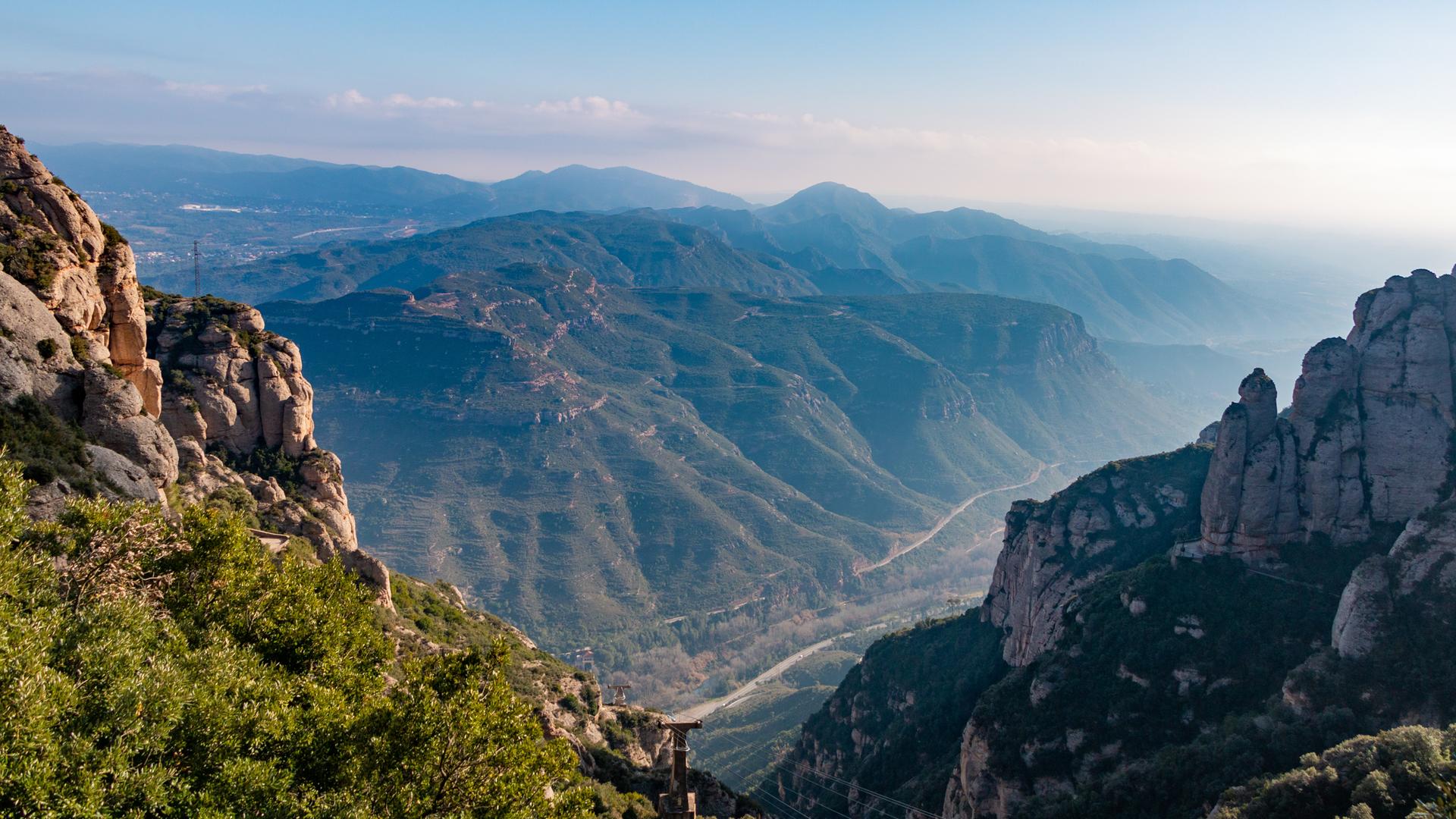 Landschaft in Monserrat