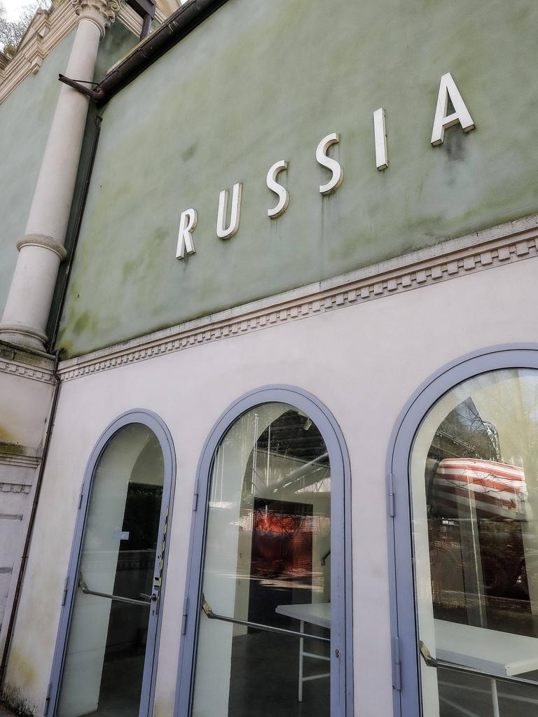 Russlands Pavillon in den Biennale Gardens.