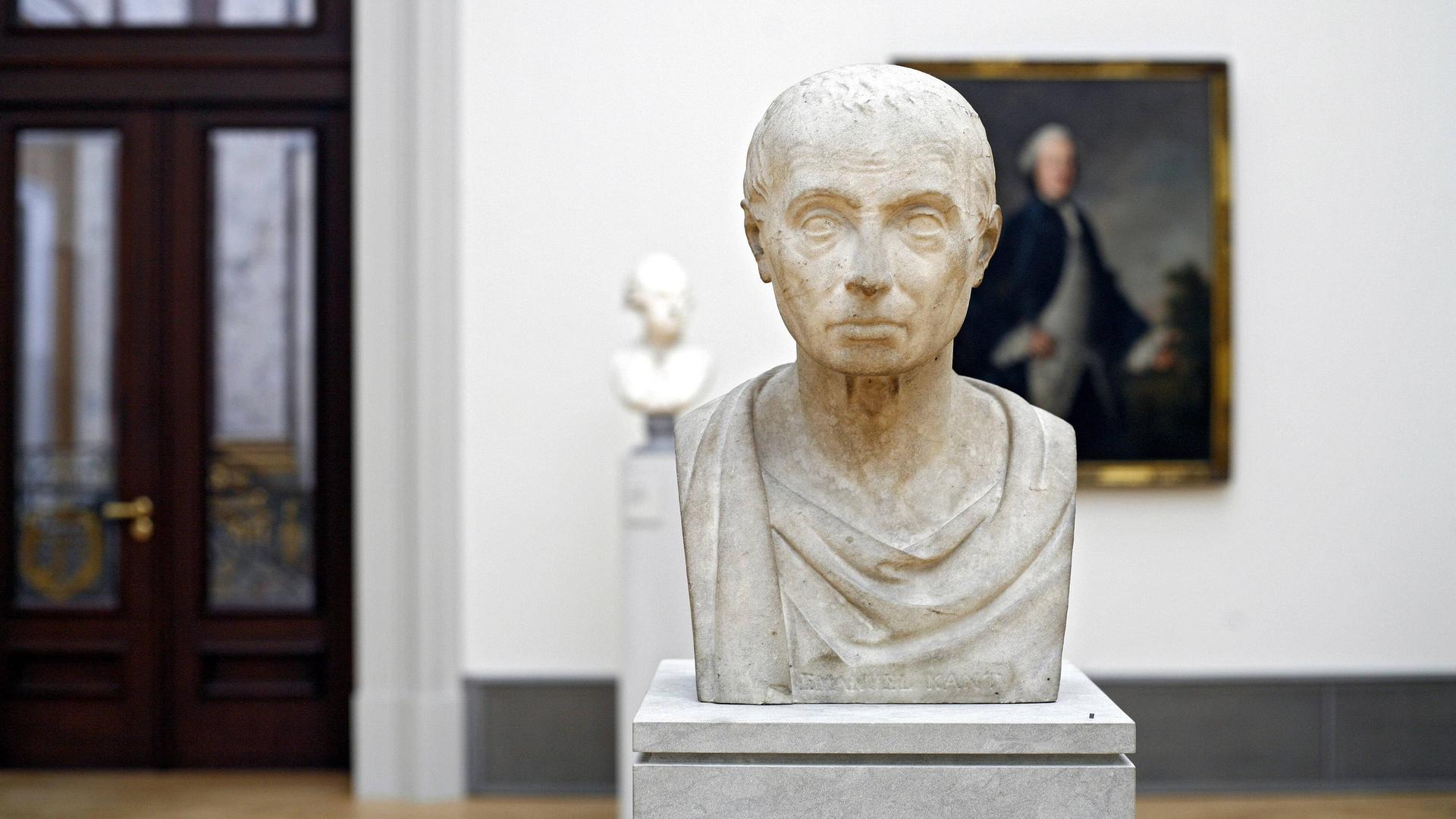 Büste von Immanuel Kant im Bode-Museum Berlin.