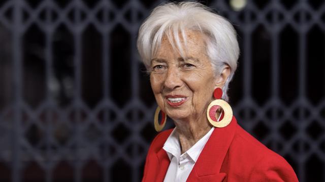 Die Präsidentin der Europäischen Zentralbank, Christine Lagarde im Portrait. 