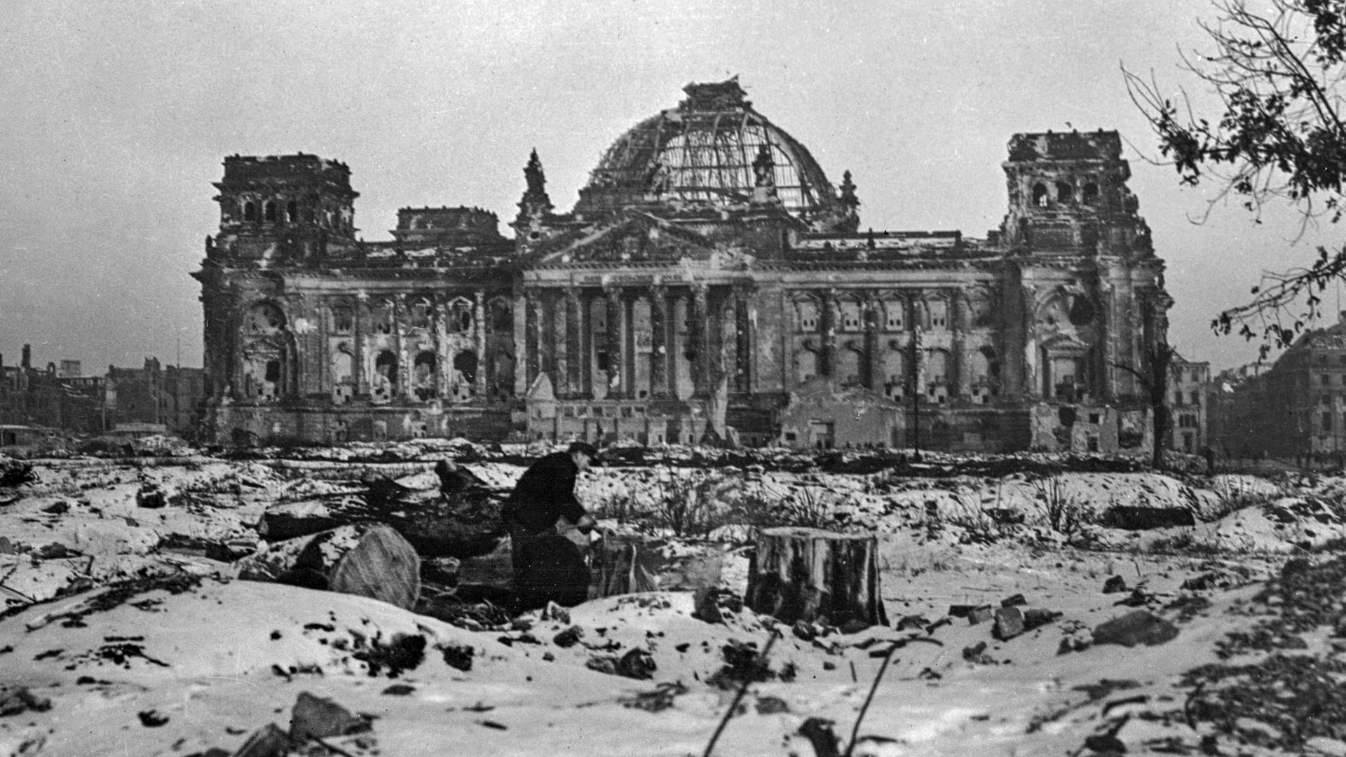 Nachkriegszeit - Zerstörtes Berlin