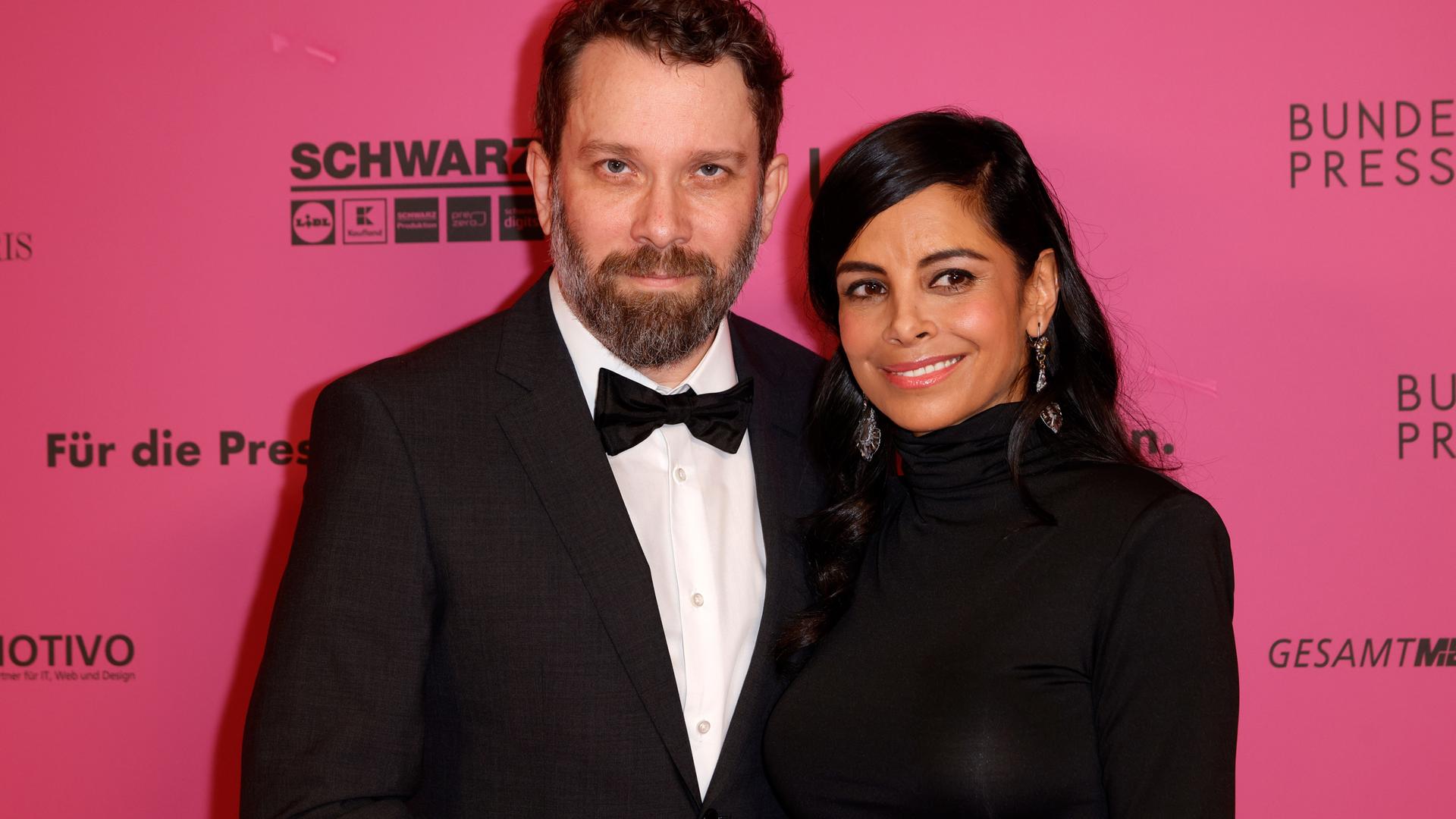 Christian Ulmen und Collien Ulmen-Fernandes beim Bundespresseball 2024