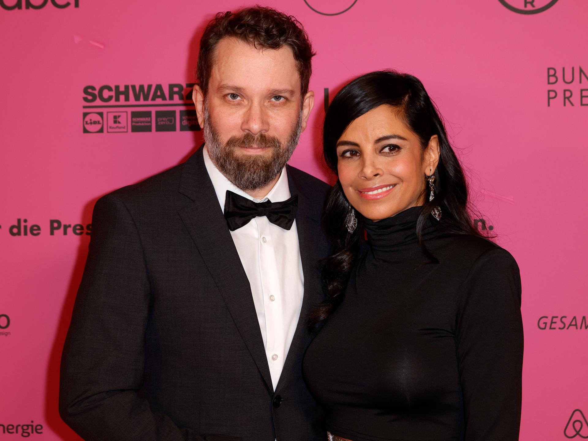 Christian Ulmen und Collien Ulmen-Fernandes beim Bundespresseball 2024