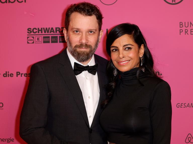 Christian Ulmen und Collien Ulmen-Fernandes beim Bundespresseball 2024