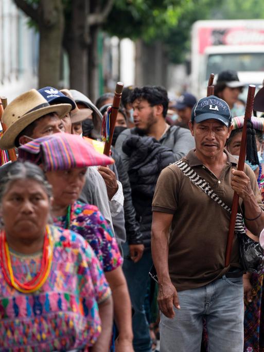 Demonstration in Guatemala City