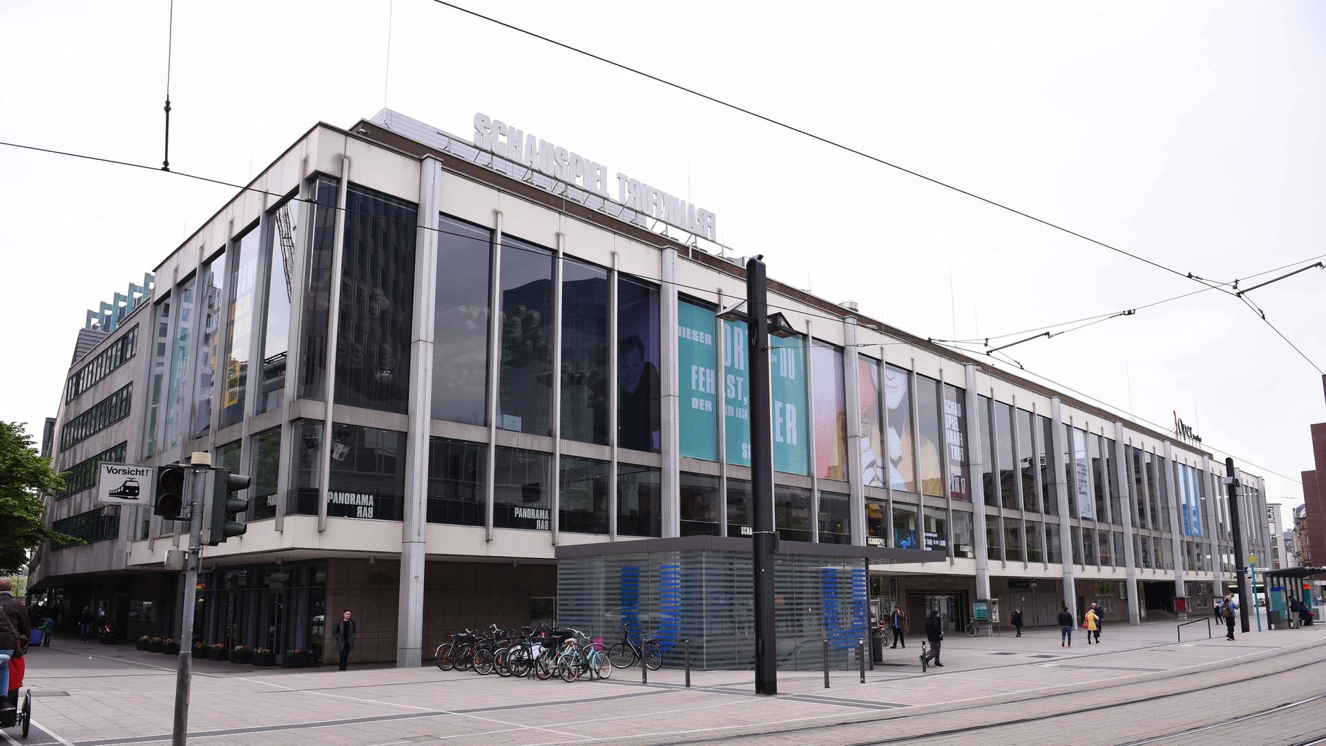 Das Gebäude des Schauspiels Frankfurt. Das Gebäude des Schauspiels Frankfurt.