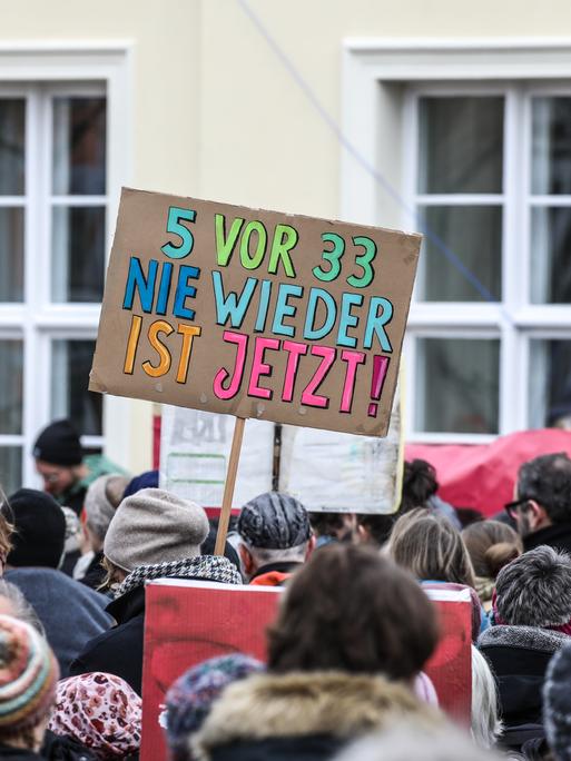 Demonstration in Brandenburg