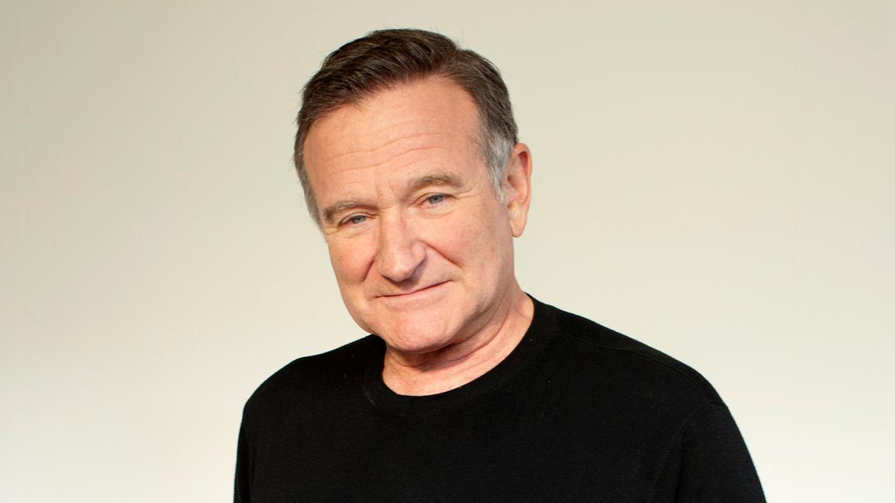 Der Schauspieler Robin Williams 2011 bei Aufnahmen zum Film "Happy Feet" in Beverly Hills, Kalifornien. 