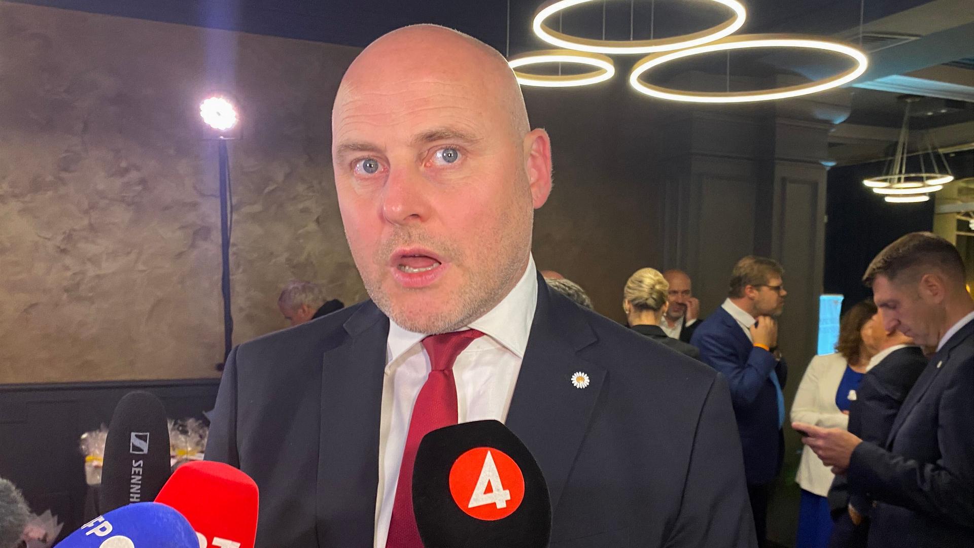 Das Foto zeigt Andris Kulbergs, Ministerpräsident von Lettland