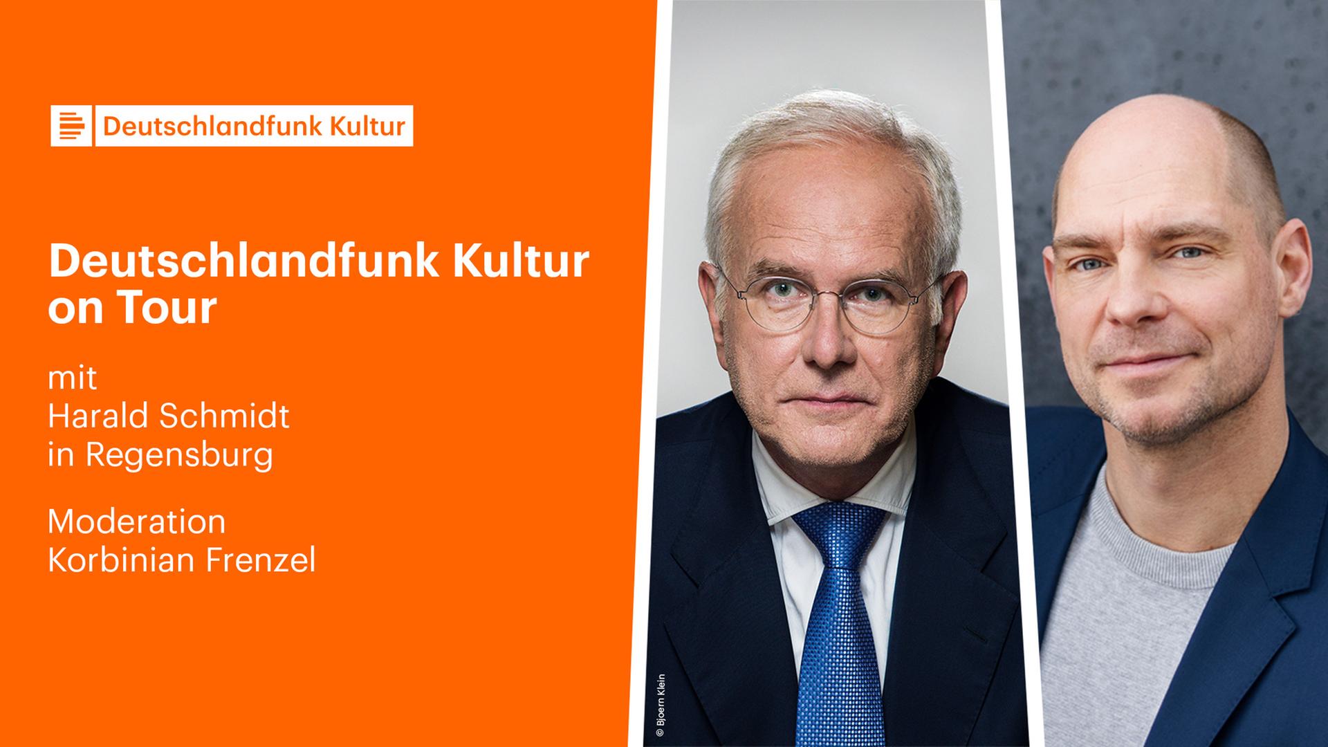 Harald Schmidt und Korbinian Frenzel Harald Schmidt und Korbinian Frenzel