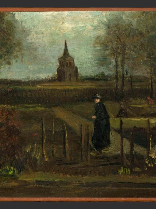 "Der Pfarrgarten von Nuenen im Frühjahr" von Vincent van Gogh.