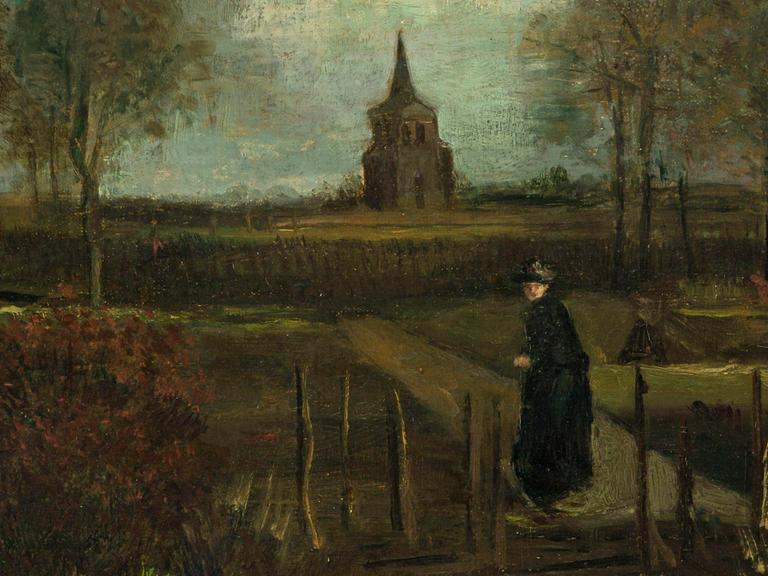 "Der Pfarrgarten von Nuenen im Frühjahr" von Vincent van Gogh.