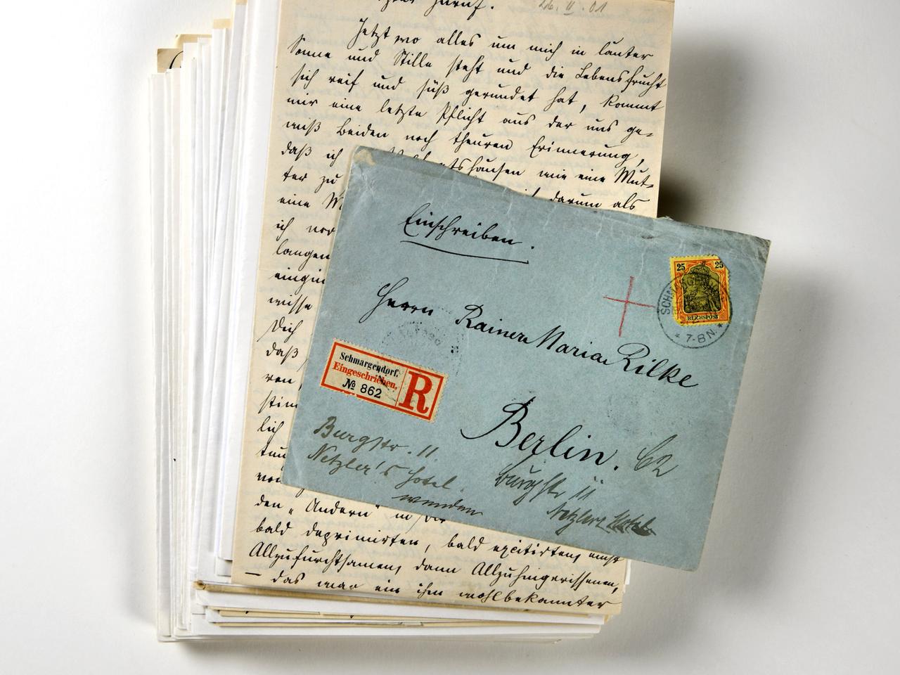 Aus dem Rilke Nachlass: Briefe von Lou Andreas-Salomé an Rilke