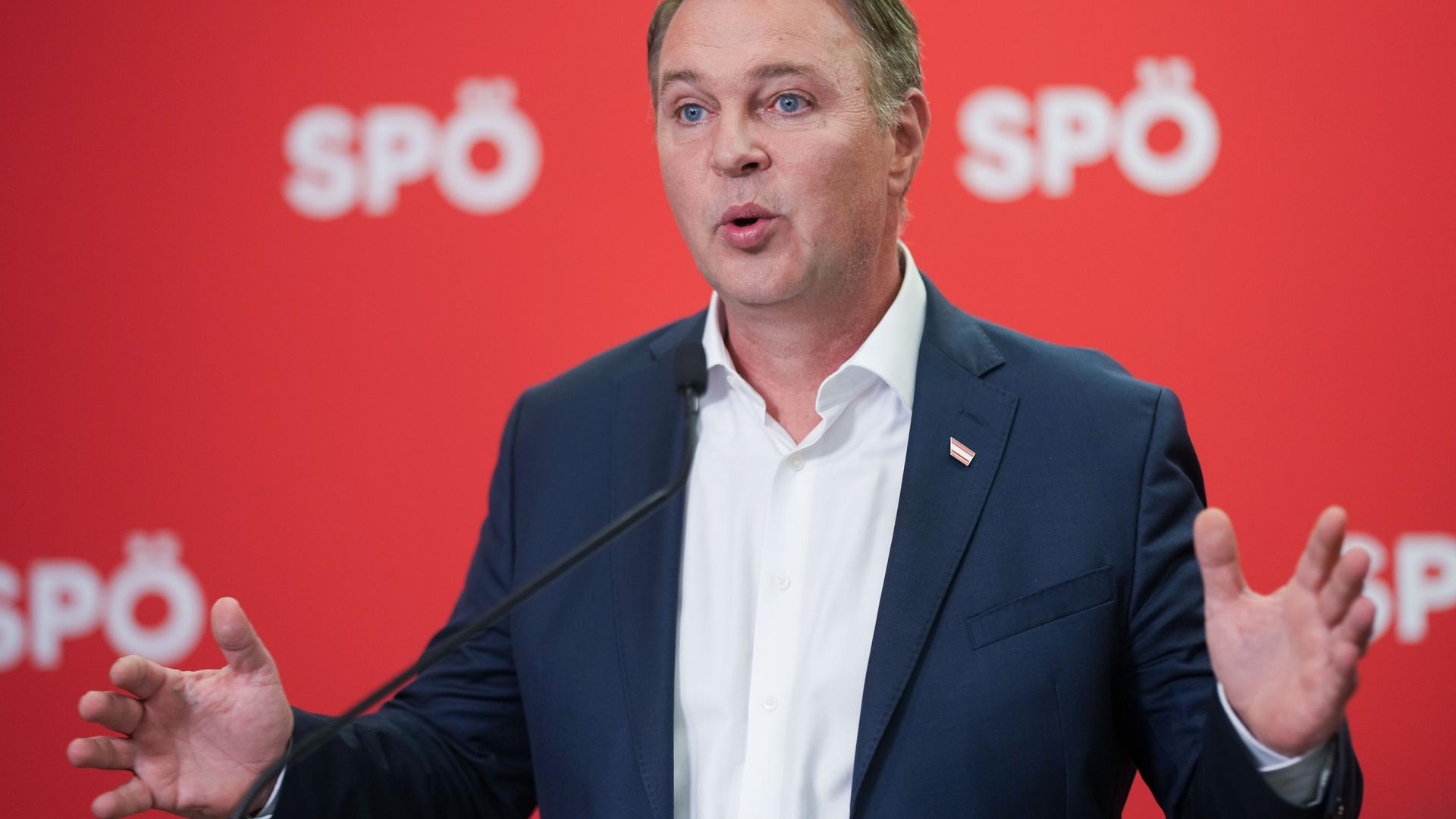 Der SPÖ-Bundesvorsitzende Andreas Babler