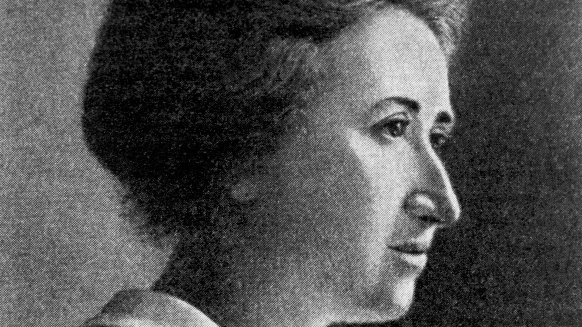 Rosa Luxemburg (1871-1919) Porträt von 1916