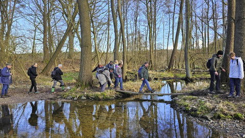 Wanderer in Brandenburg