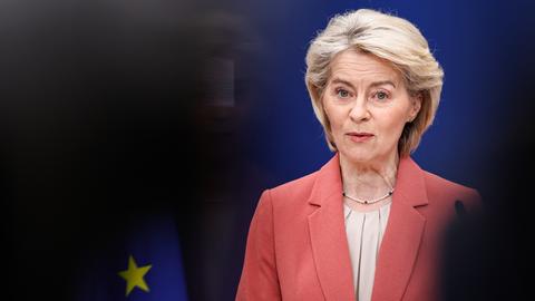 Das Foto zeigt EU-Kommissionspräsidentin Ursula von der Leyen