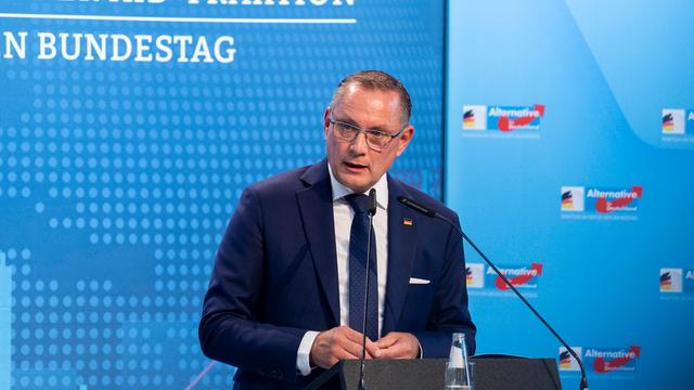 Tino Chrupalla (AfD) beim 2. Unternehmertag der AfD Fraktion im Deutschen Bundestag am 10.09.26 in Berlin. Tino Chrupalla (AfD) beim 2. Unternehmertag der AfD Fraktion im Deutschen Bundestag am 10.09.26 in Berlin.