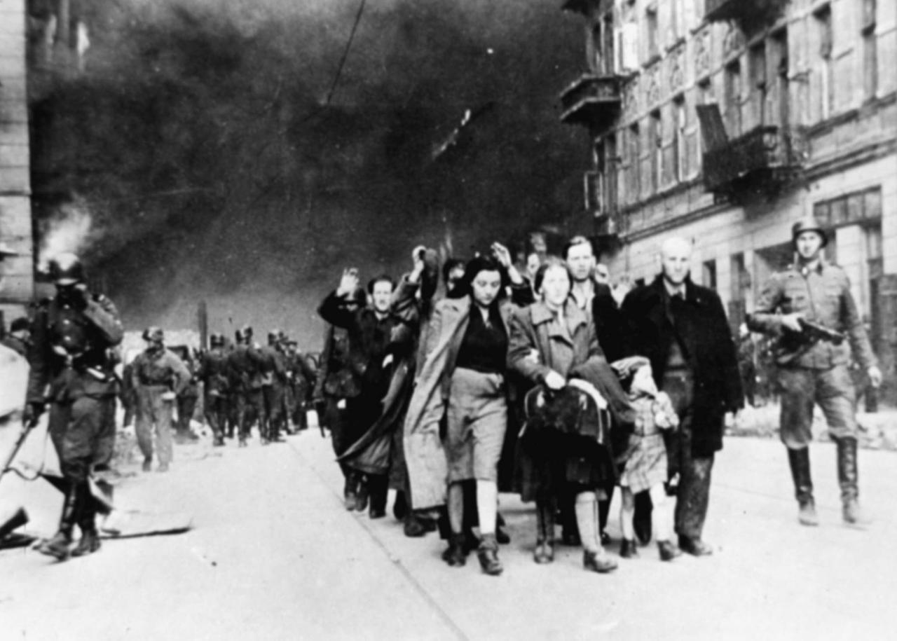 Juden im Warschauer Ghetto während des Nationalsozialismus