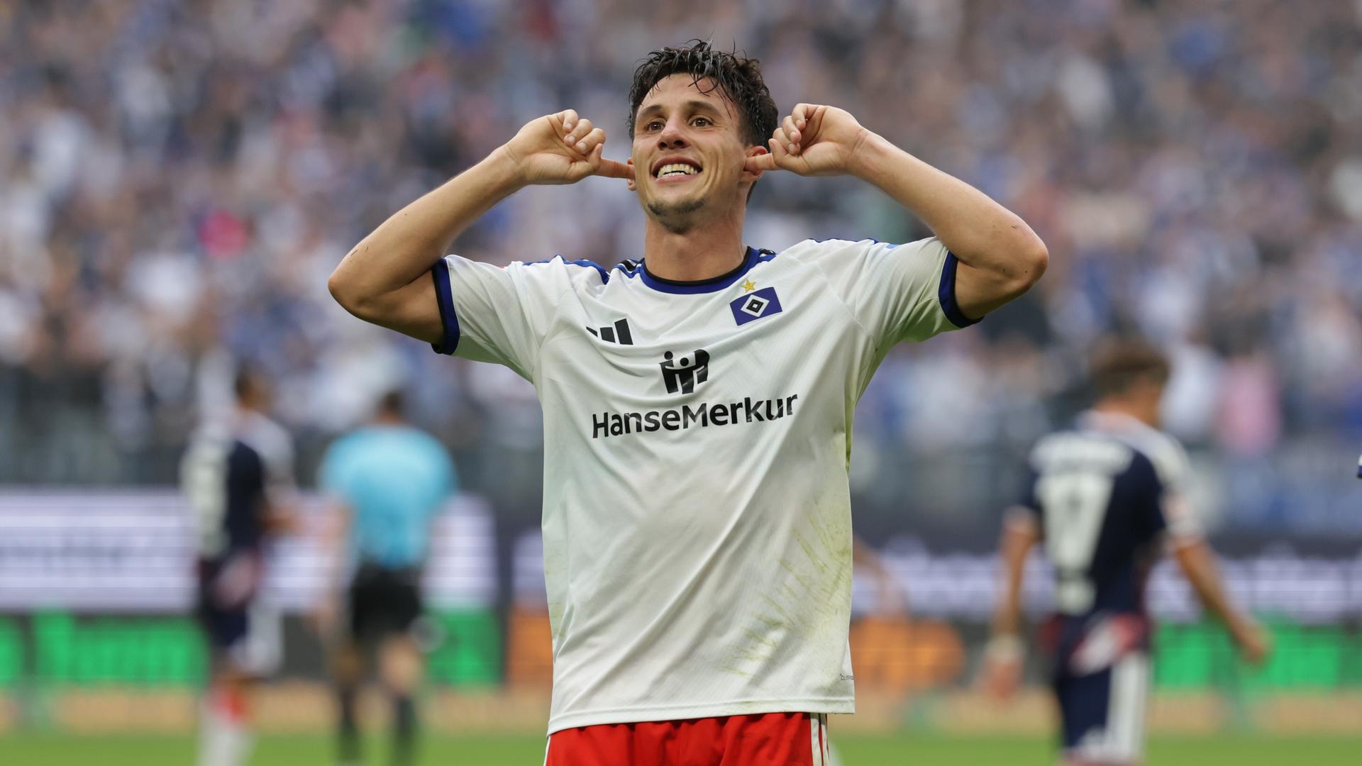 Fußball-Bundesliga - Erste Punkte für den HSV - Freiburg spielt nur unentschieden und verliert Tabellenführung