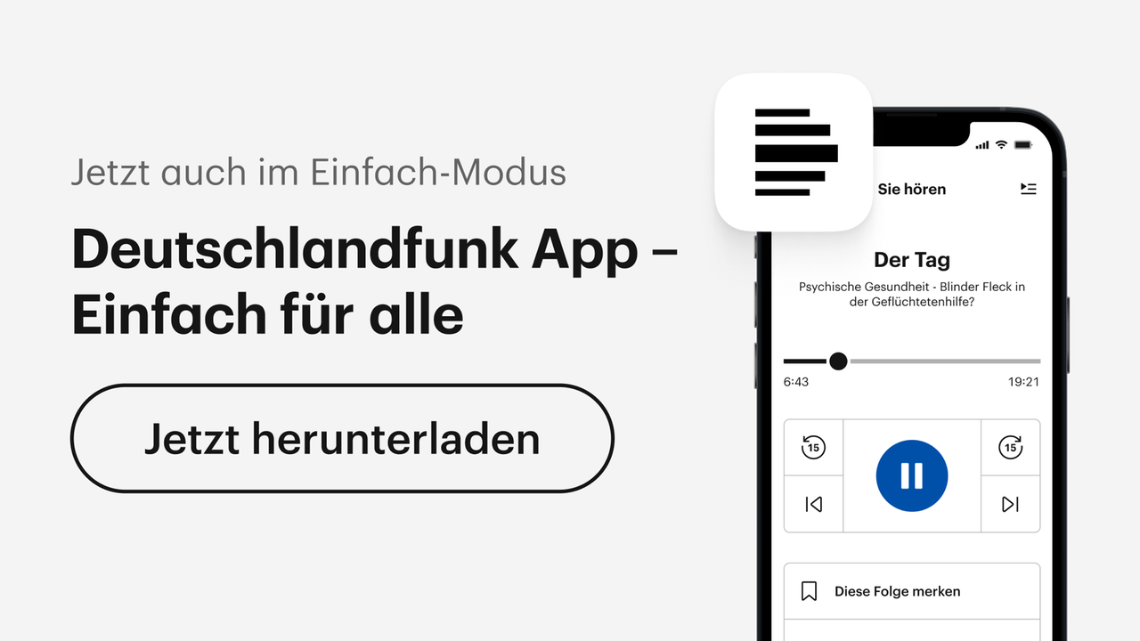 Werbung für die Dlf App