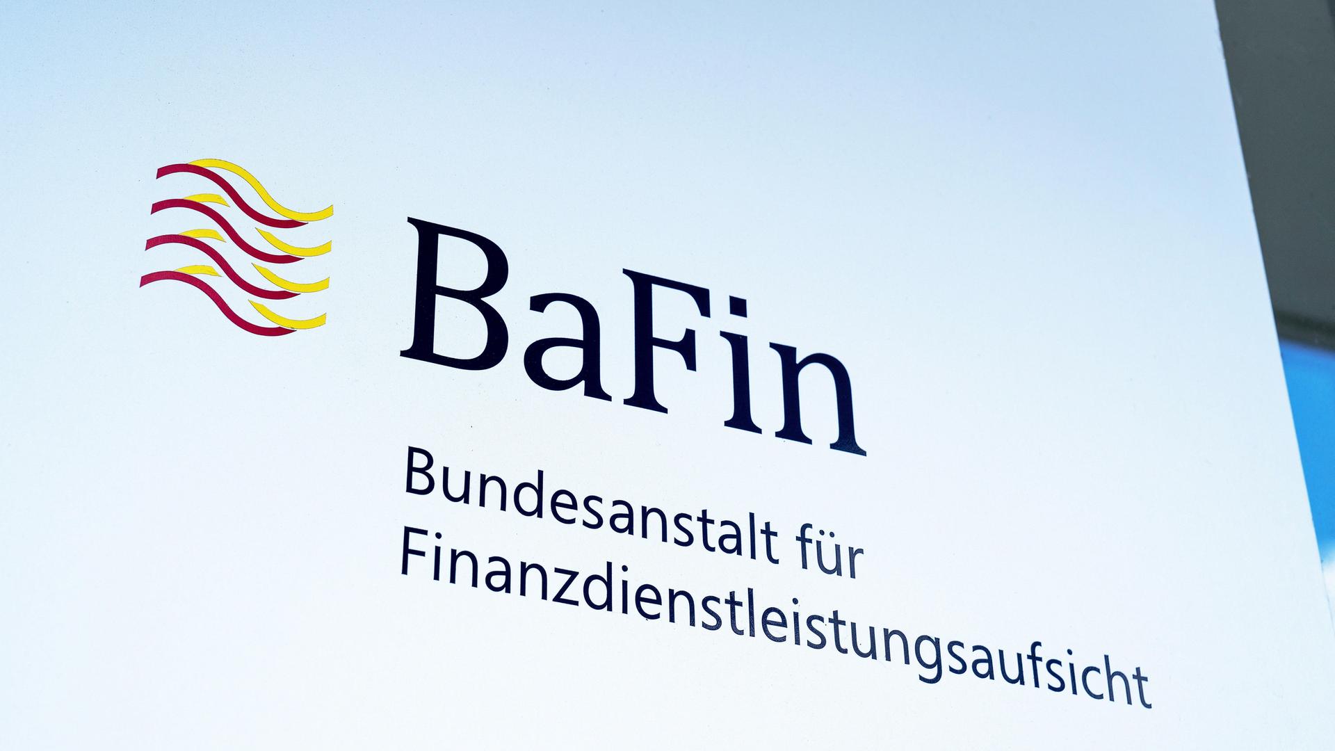 Logo der Bundesanstalt für Finanzdienstleistungsaufsicht (Bafin) in Bonn.