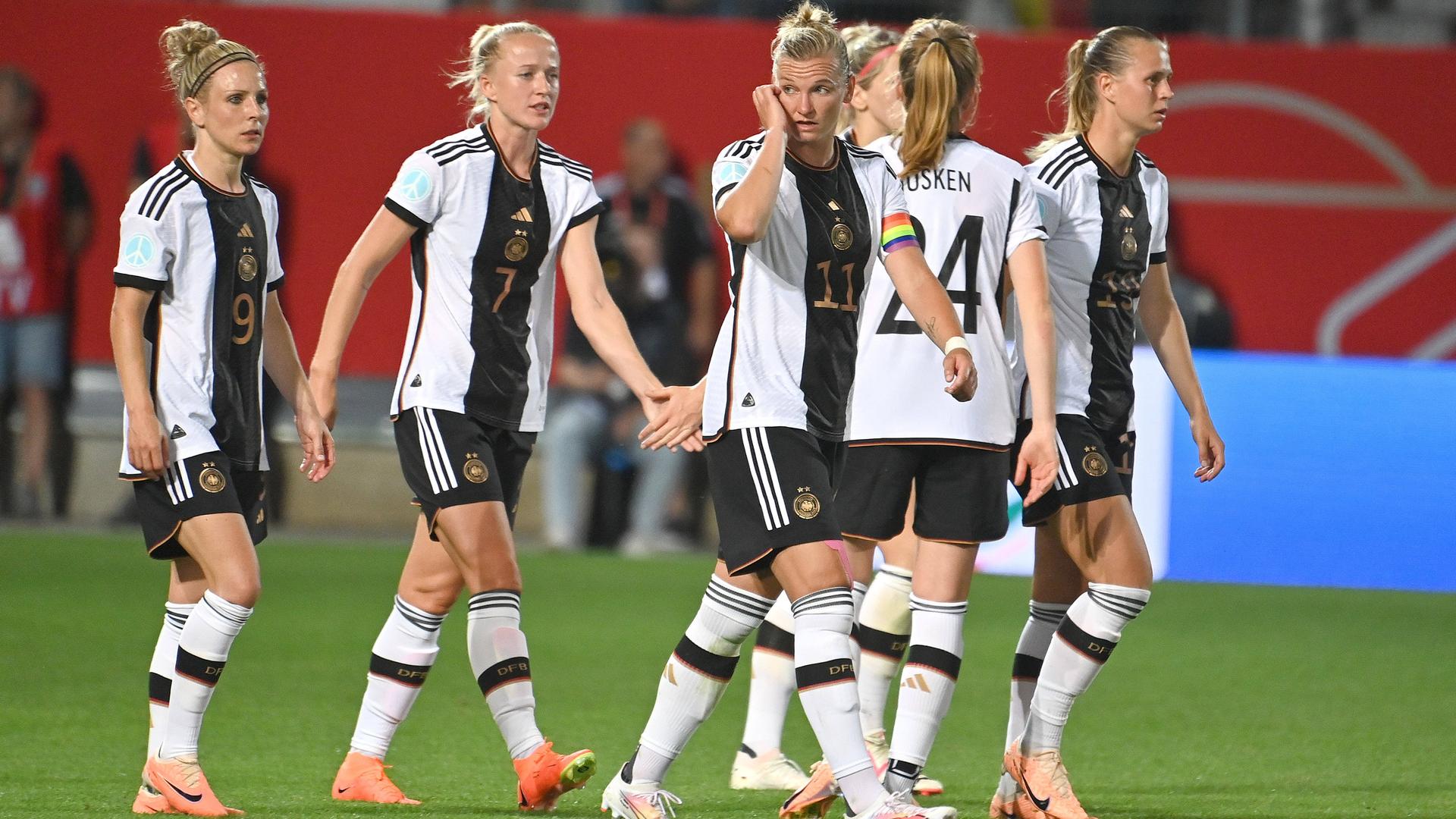 Spielerinnen des deutschen Nationalteams