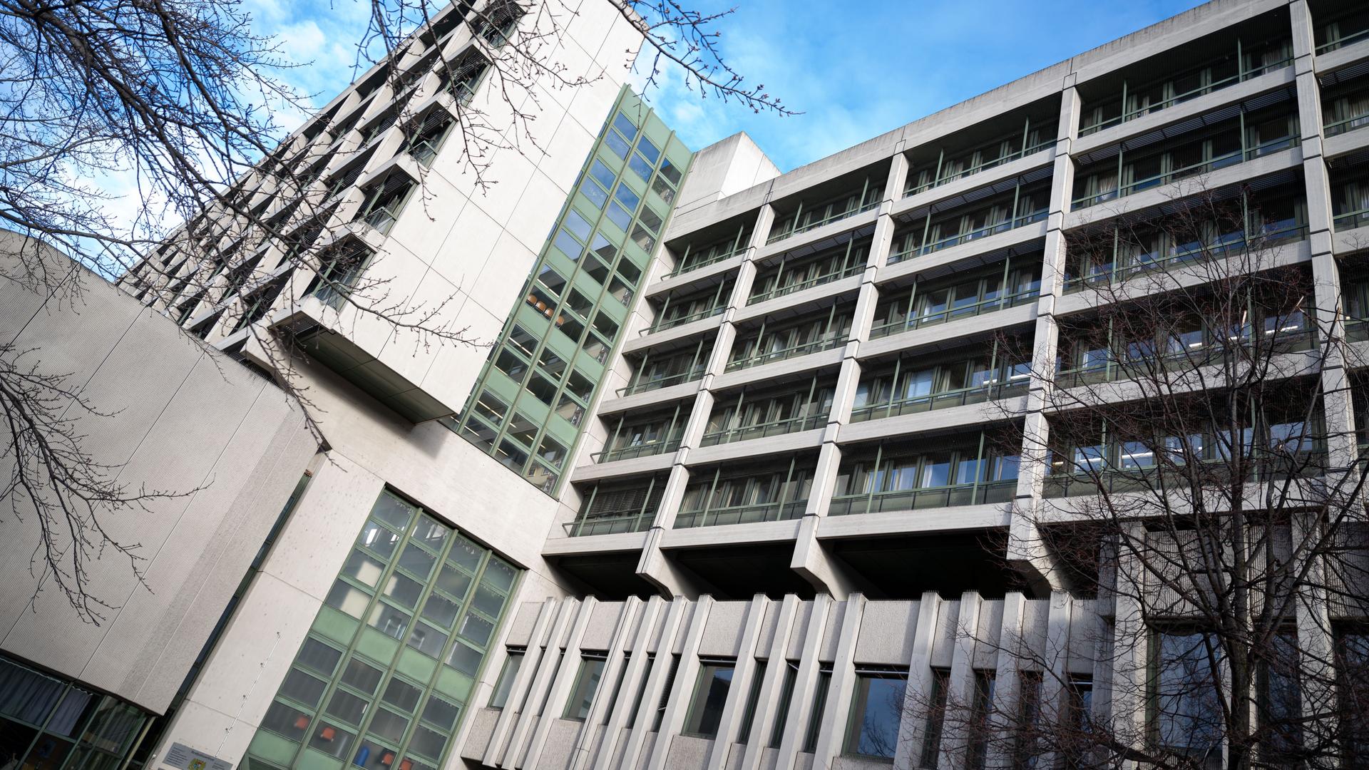Außenansicht des Strafjustizzentrums in München Außenansicht des Strafjustizzentrums in München