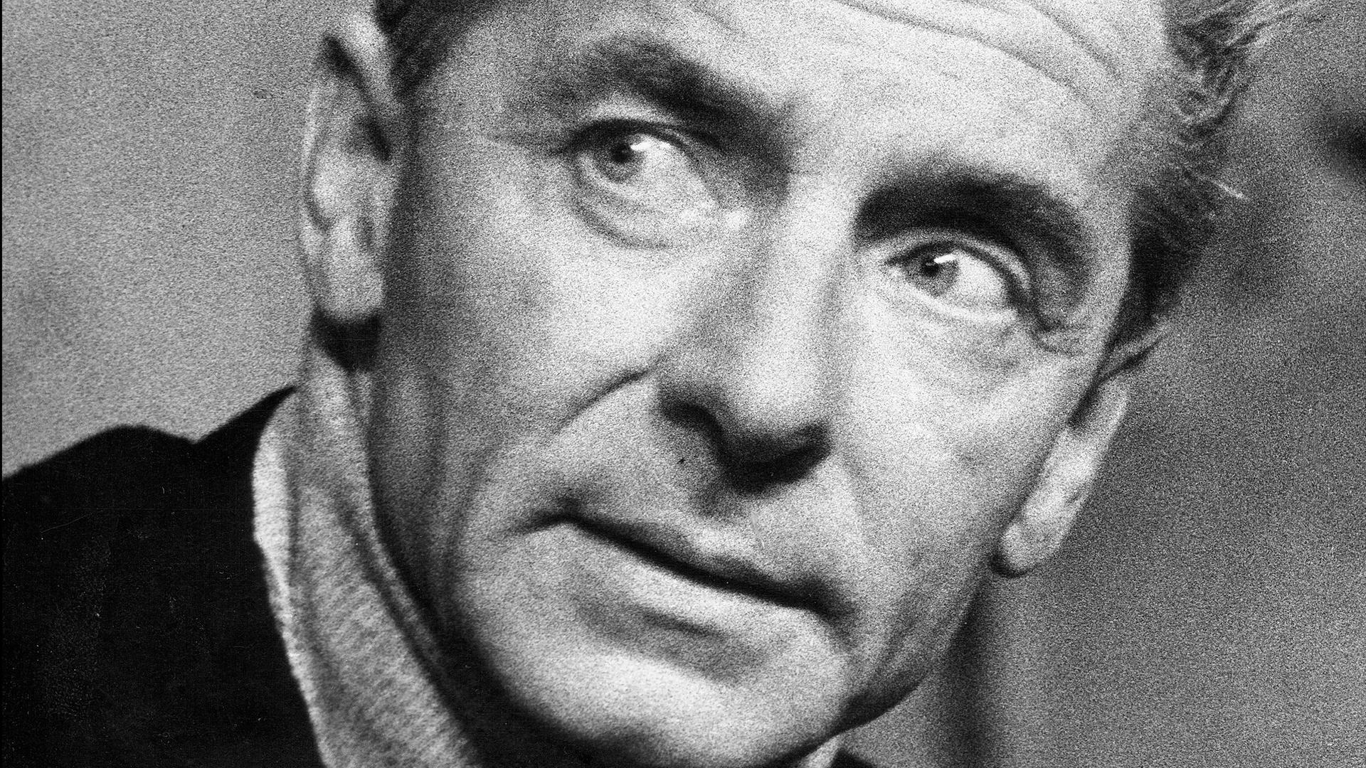 Herbert von Karajan während der Proben zur Produktion La Boheme in Mailand.