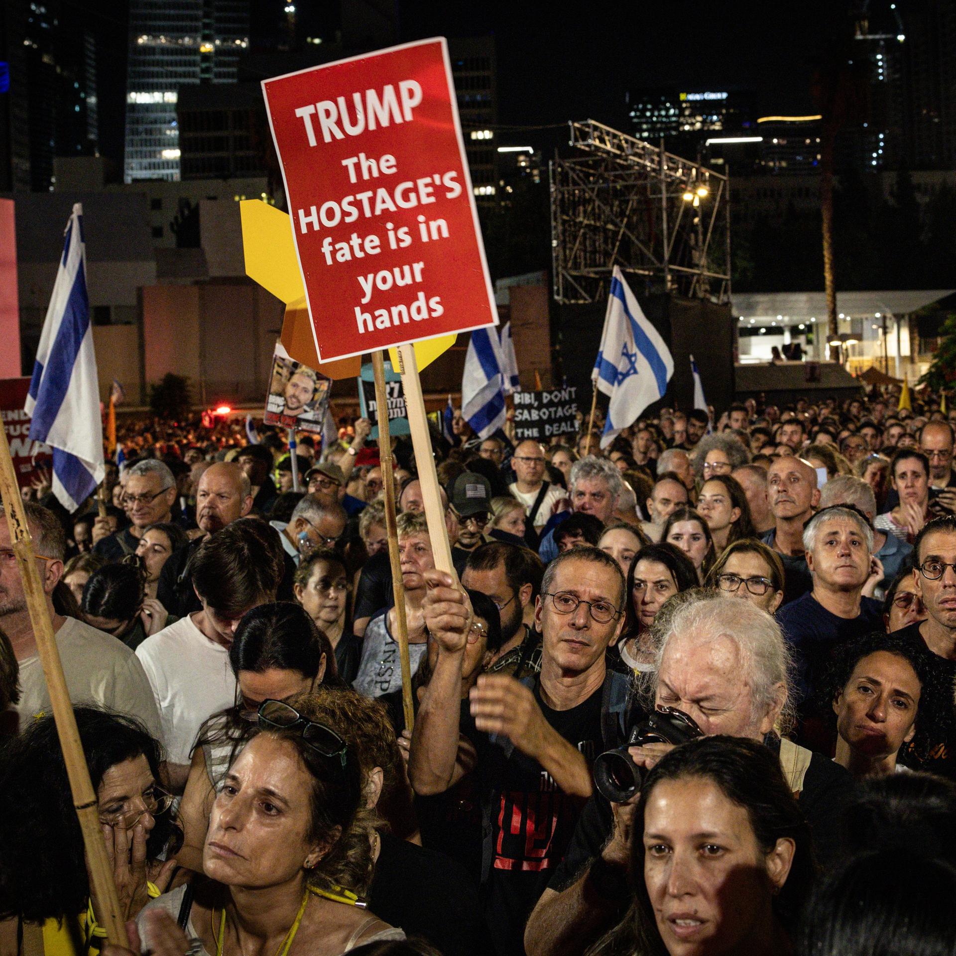 Krieg in Gaza - Israel und Hamas verhandeln über US-Plan