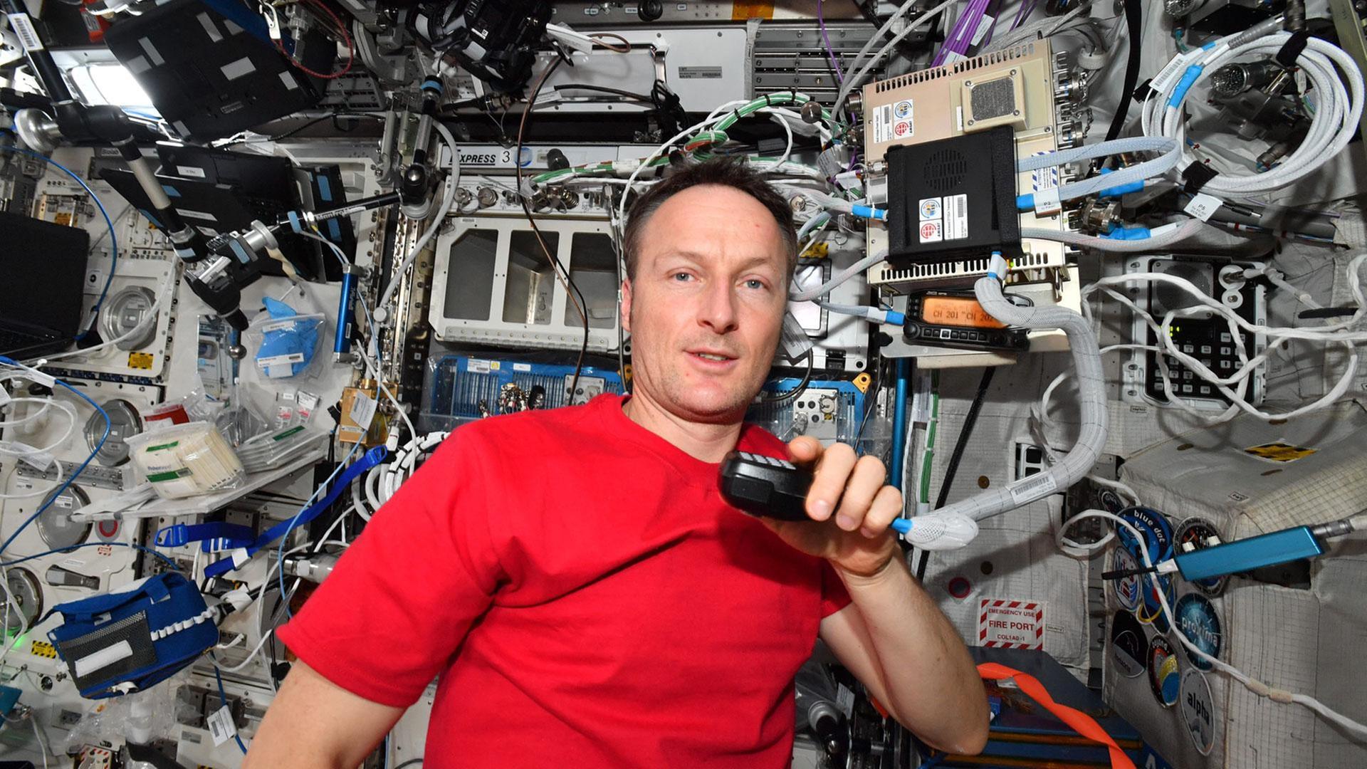 Hauptsache im All, egal mit welcher Nummer: Matthias Maurer an Bord der ISS