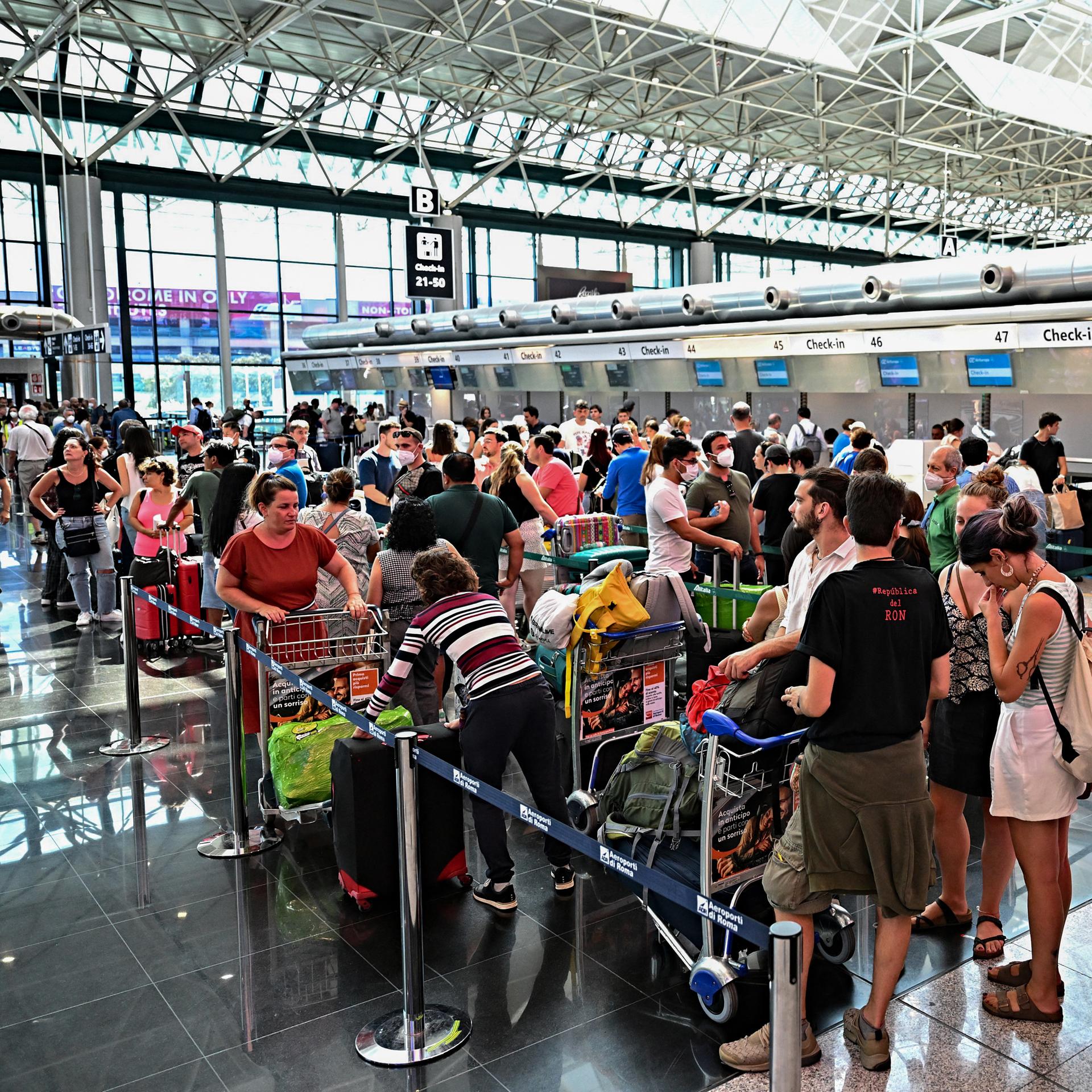 Streiks - Flugausfälle in Italien und Belgien