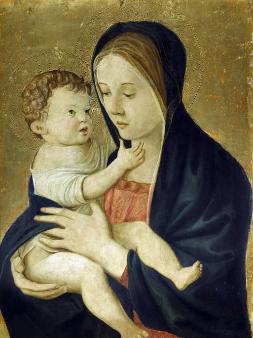 Jungfrau und Kind von Giovanni Bellini (1430-1516). Jungfrau und Kind von Giovanni Bellini (1430-1516).