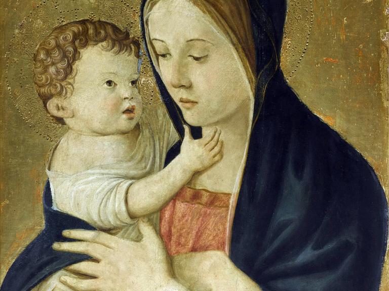 Jungfrau und Kind von Giovanni Bellini (1430-1516). Jungfrau und Kind von Giovanni Bellini (1430-1516).