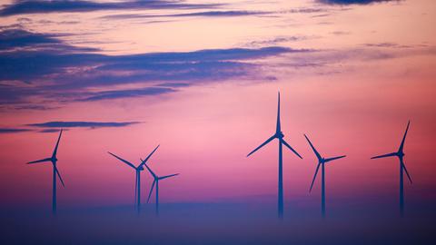 Windräder in Deutschland
